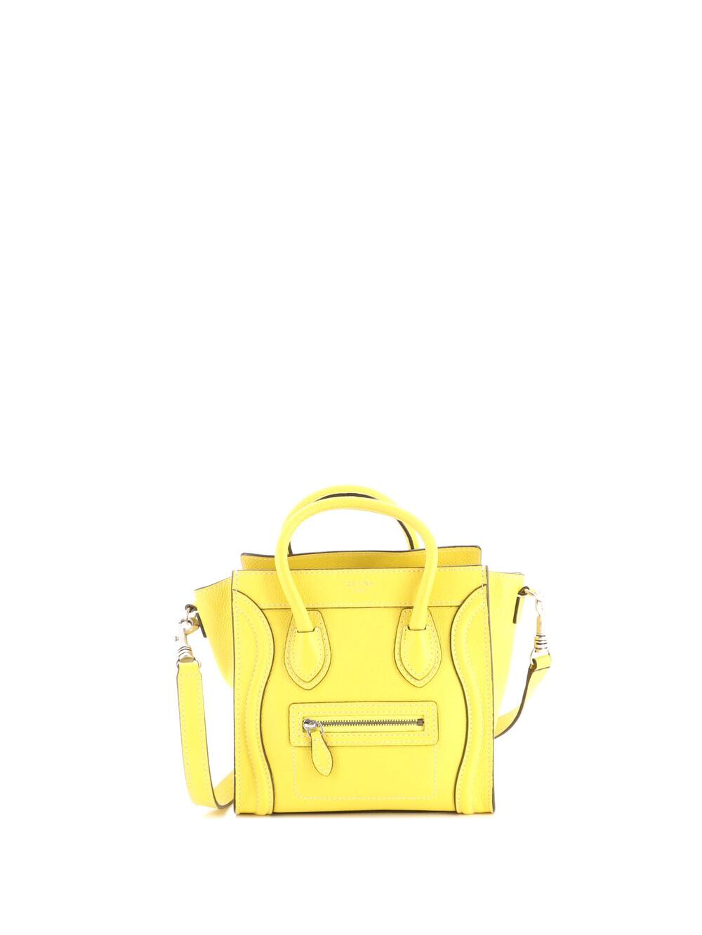 Celine Luggage Bag Grainy Leather Nano #348337C15B